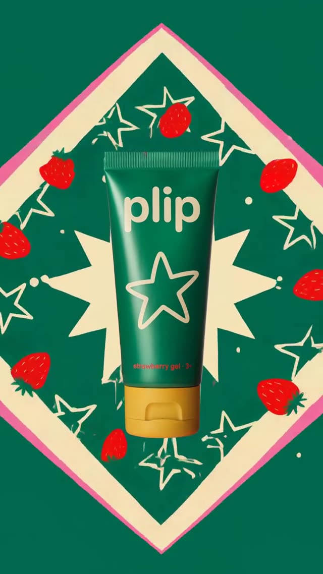 plip! — Packshot gráfico