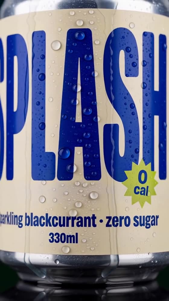 SPLASH — Lata con salpicadura